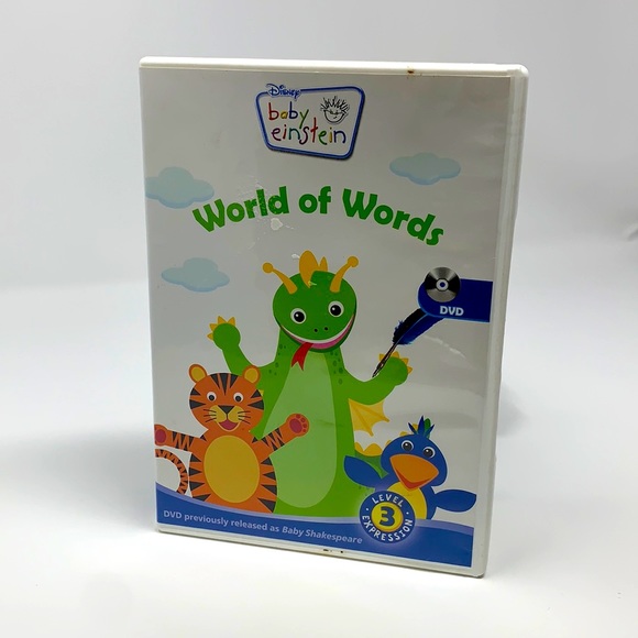 Set of 4 Disney Baby Einstein World of Words DVD - Picture 2 of 4